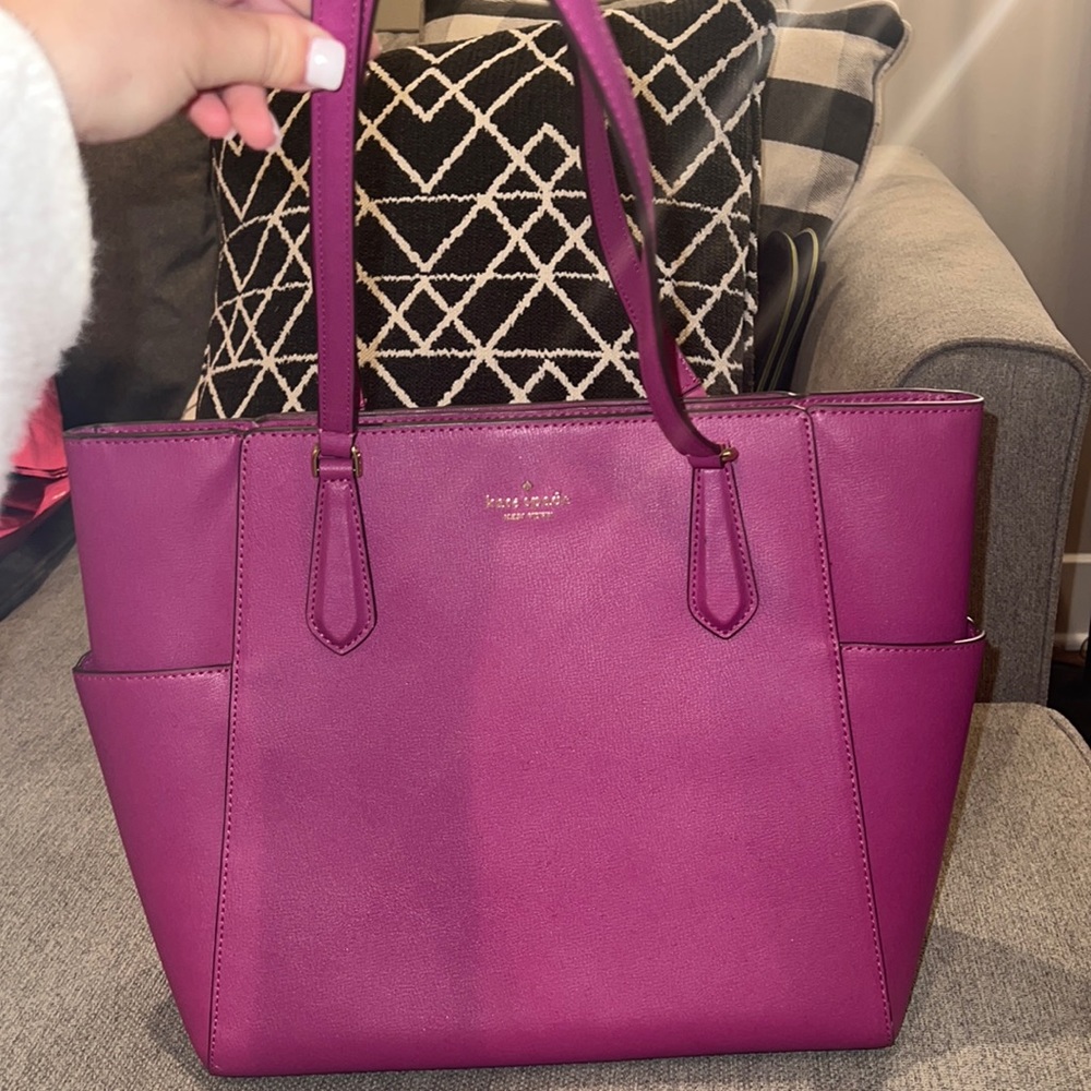 Kate Spade Purple Tote Bag